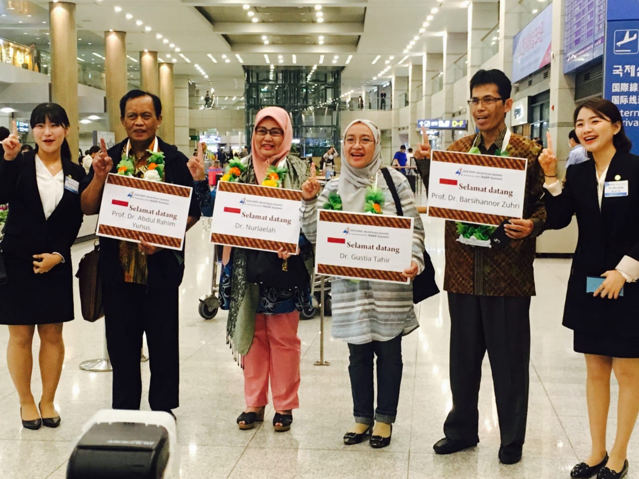 Gambar Dekan FAH dan Wakor Kopertais Hadiri WARP Summit di Korea Selatan